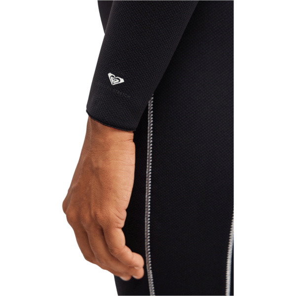 2026 Roxy Frauen Elite Xtra Stretch 3/2mm Brustrei&szlig;verschluss Neoprenanzug 26BW213503 - Black